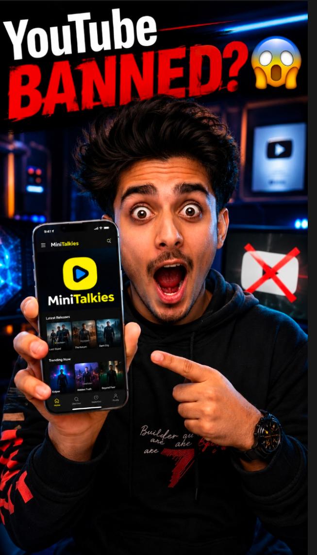 🔥 YouTube BANNED? 😱 MiniTalkies Ne Macha Diya Dhamaka!