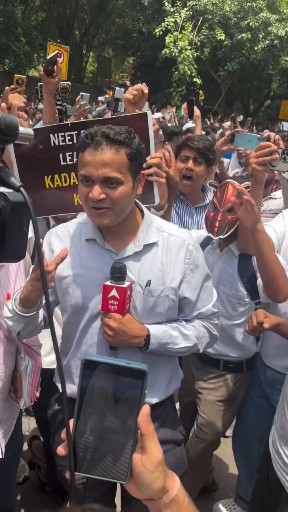 The anger against the corporate national media at Jantar Mantar right now is real and completely